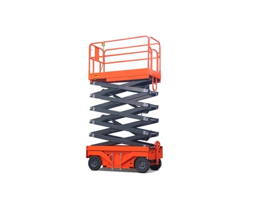 Подъемник ножничный передвижной 500 кг 6/8 м TOR GTJY AC 220В сетевой 1009044