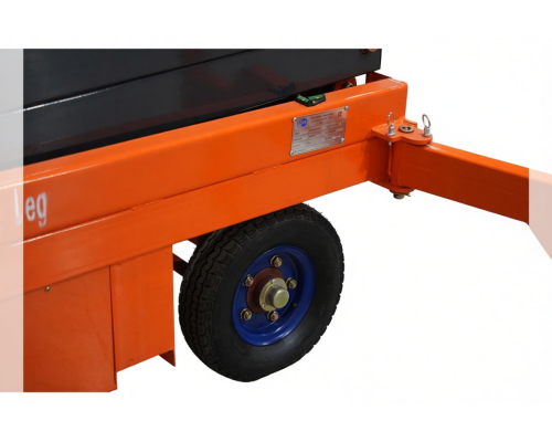 Подъемник ножничный передвижной 500 кг 9/11 м TOR SJY-0,5-9 AC 380В сетевой (G) 1026545