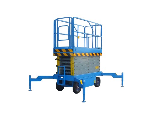 Подъемник ножничный самоходный 300 кг 16/18 м TOR SJY-0,3-16 DC аккумуляторный 1031617