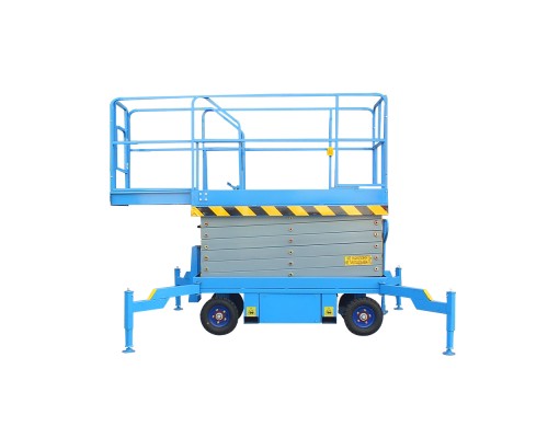 Подъемник ножничный самоходный 500 кг 9/11 м TOR SJY-0,5-9DC аккумуляторный 1031064