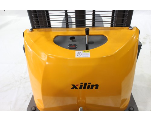 Штабелер гидравлический с электроподъемом 1,5 т 3,5 м XILIN CDD15B-E с раздвижными вилами 1009597