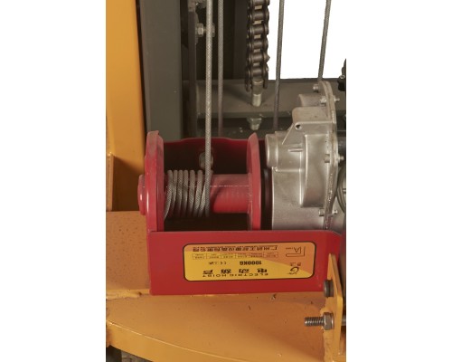 Штабелер с электроподъемом 1,5 т 1,6 м TOR TSW с лебедкой и пультом 1022100