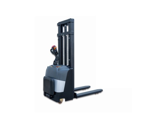 Штабелер самоходный 1,5 т 2,5 м TOR QDA15-EM 24/125 В/Ач с раздвижными вилами (с платформой) 1050934