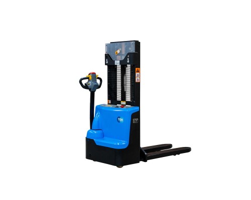 Штабелер самоходный 1,5 т 2,5 м TOR WS15H-2500SC PRO Li-ion 24/60 В/Ач контроль скорости подъема  1048089