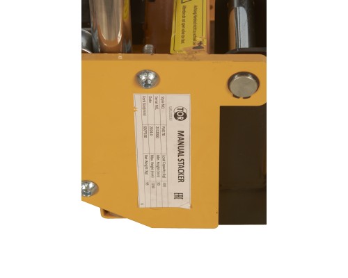 Штабелер гидравлический 0,4 т 1,7 м TOR PJ4170 облегченный 1006122