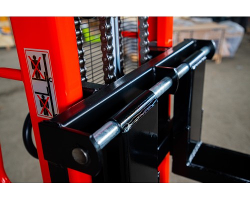 Штабелер гидравлический 2,0 т 1,6 м TOR CTY-E с раздвижными вилами 1005780