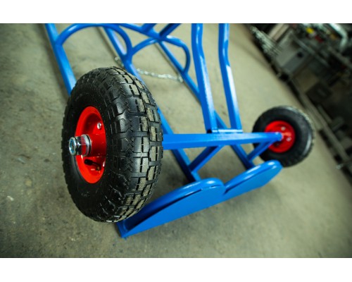 Тележка для баллонов пропан + кислород TOR ТГК-П, 2 баллона (250 пневмо+160поворотное) 1023962