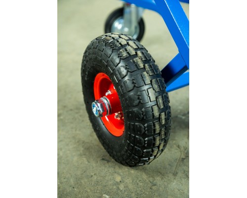 Тележка для газовых баллонов TOR ГБ-2, 2 баллона (250 пневмо колеса + 160 поворотное) 1023661