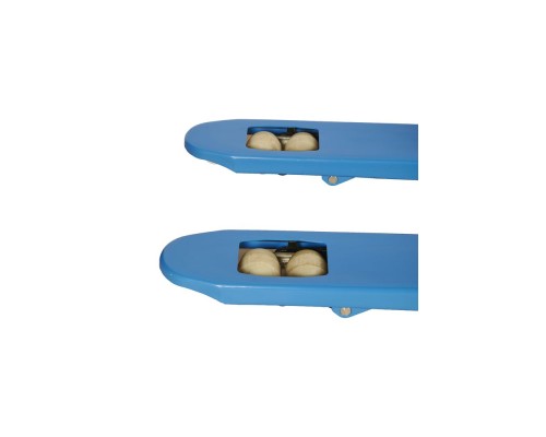 Тележка гидравлическая 2500 кг 800 мм нейлоновые колеса TOR RHP 1039350