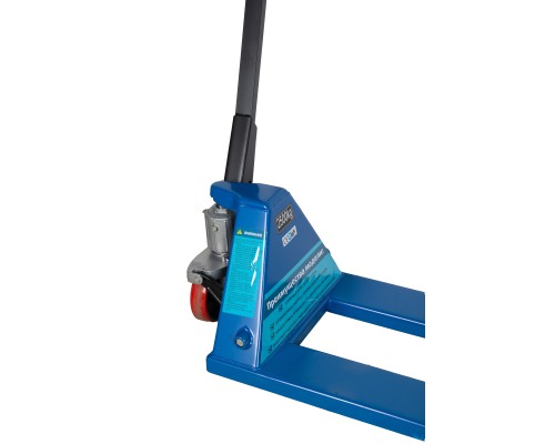 Тележка гидравлическая 2500 кг 800 мм полиуретановые колеса TOR RHP 118258