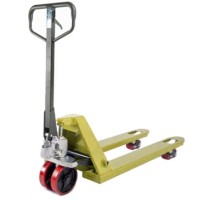 Тележка гидравлическая 2500 кг 800 мм полиуретановые колеса TOR AC (серия J) 1049886