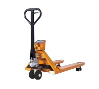 Тележка гидравлическая с весами 2000 кг 1150 мм полиуретановые колеса TOR AC-CW2 (серия DR) 1050405