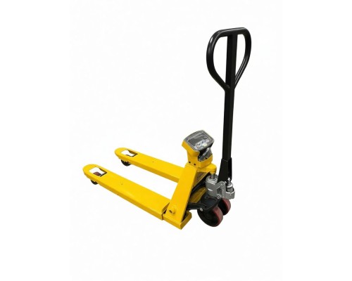 Тележка гидравлическая с весами поворотный дисплей 2500 кг 1150 мм полиуретановые колеса TOR AC-CW 1049072