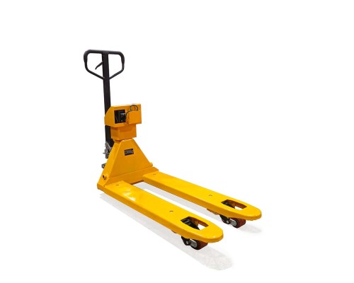 Тележка гидравлическая с весами 2500 кг 1150 мм полиуретановые колеса TOR AC-CW2 (серия G) 1050987