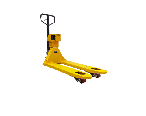 Тележка гидравлическая с весами 2500 кг 1150 мм полиуретановые колеса TOR CBY-CW2 (серия Z) 1023986