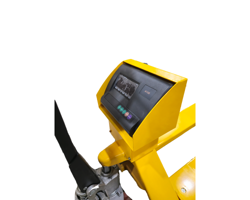 Тележка гидравлическая с весами 2500 кг 1150 мм полиуретановые колеса TOR CBY-CW2 (серия Z) 1023986