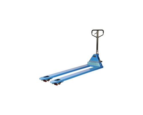 Тележка гидравлическая 2500 кг 2000 мм резиновые колеса TOR RHP 1039359