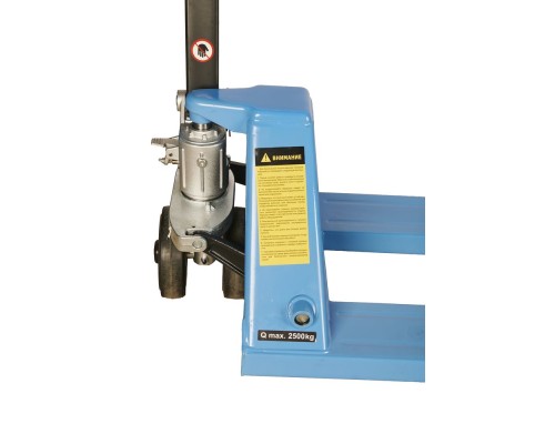 Тележка гидравлическая 2500 кг 1500 мм резиновые колеса TOR RHP 1039355