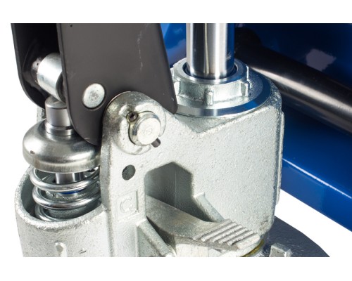 Тележка гидравлическая 2500 кг 1500 мм полиуретановые колеса TOR RHP 118257