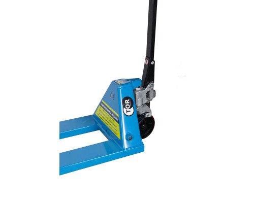 Тележка гидравлическая 2500 кг 2000 мм полиуретановые колеса TOR RHP 118256