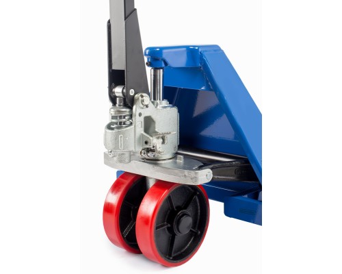 Тележка гидравлическая 2500 кг 2000 мм полиуретановые колеса TOR RHP 118256