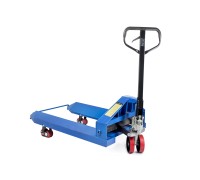 Тележка гидравлическая для рулонов 2500 кг 1150х1150 мм полиуретановые колеса TOR ZT 11802529
