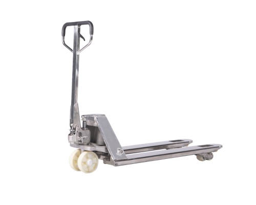 Тележка гидравлическая из нержавеющей стали 3000 кг 800 мм нейлоновые колеса TOR WH-30S 1042811