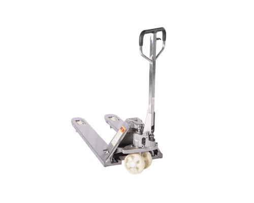 Тележка гидравлическая из нержавеющей стали 2500 кг 800 мм нейлоновые колеса TOR WH-25S 1042808