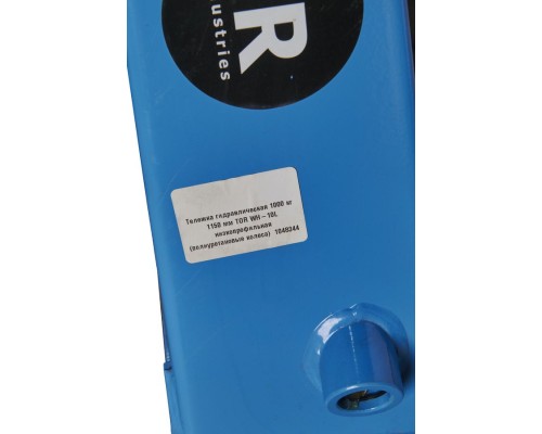 Тележка гидравлическая низкопрофильная 35 мм 1000 кг 1150 мм полиуретановые колеса TOR WH-10L 1048344