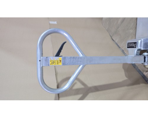 Тележка гидравлическая оцинкованная 2500 кг 1150 мм нейлоновые колеса TOR WH-25G 1048444