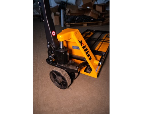 Тележка гидравлическая с решеткой 2500 кг 1150 мм полиуретановые колеса XILIN BFR 1013535