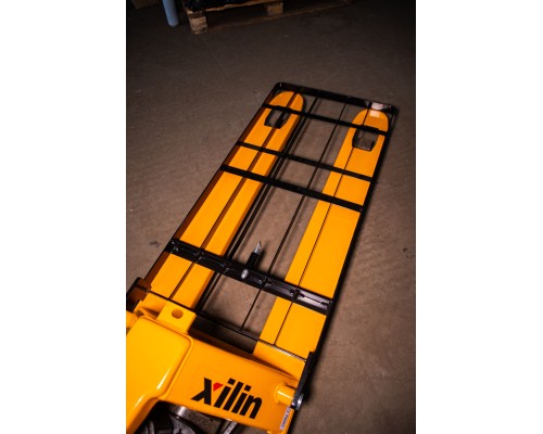 Тележка гидравлическая с решеткой 2500 кг 1150 мм полиуретановые колеса XILIN BFR 1013535
