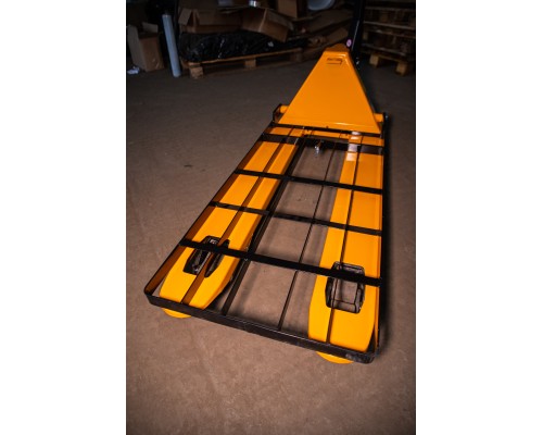 Тележка гидравлическая с решеткой 2500 кг 1150 мм полиуретановые колеса XILIN BFR 1013535