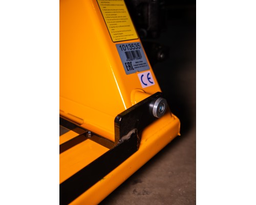 Тележка гидравлическая с решеткой 2500 кг 1150 мм полиуретановые колеса XILIN BFR 1013535