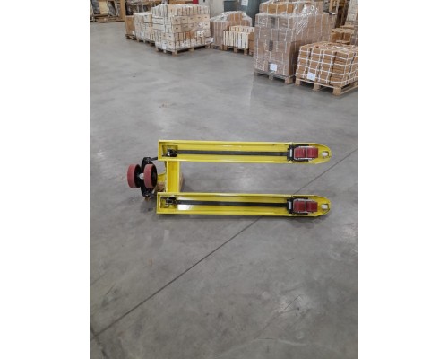 Тележка гидравлическая 2500 кг 1150 мм полиуретановые колеса TOR AC (серия J) 1020600