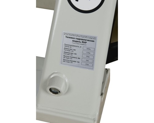 Тележка гидравлическая 3000 кг 1150 мм нейлоновые колеса TOR RHP(BF) PRO 1035115