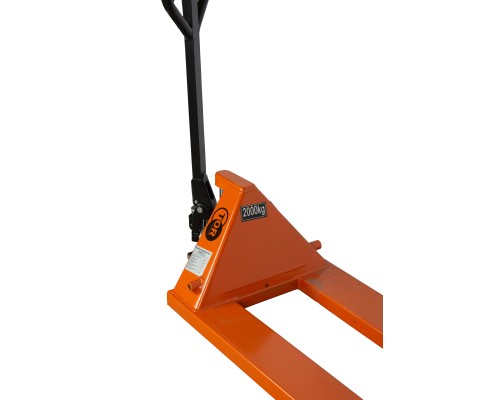 Тележка гидравлическая 2000 кг 1150 мм резиновые колеса TOR JC 1026474