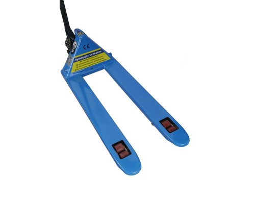 Тележка гидравлическая 2000 кг 1150 мм полиуретановые колеса TOR DF-III (серия S) 1022218