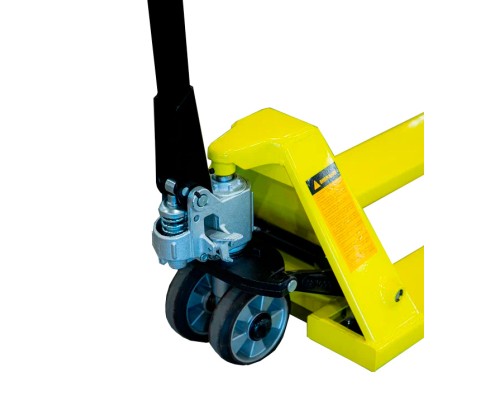 Тележка гидравлическая 2500 кг 1150 мм резиновые колеса и ролики TOR AC (серия J) 1049928
