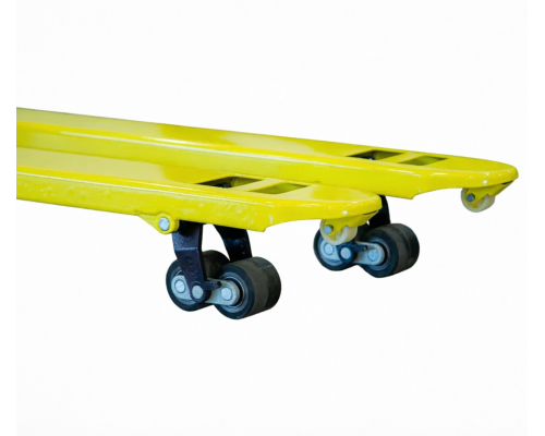 Тележка гидравлическая 2500 кг 1150 мм резиновые колеса и ролики TOR AC (серия J) 1049928