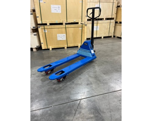Тележка гидравлическая 2500 кг 1150 мм TOR DF (полиуретановые колеса) 118255