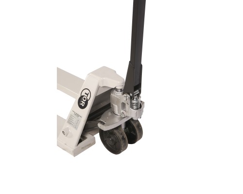 Тележка гидравлическая 3000 кг 1150 мм полиуретановые колеса TOR RHP 118259
