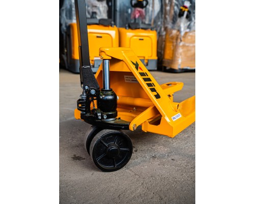 Тележка гидравлическая 2500 кг 1150 мм резиновые колеса XILIN DF-III 1006379