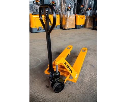 Тележка гидравлическая 2500 кг 1150 мм резиновые колеса XILIN DF-III 1006379