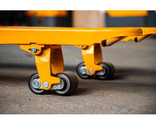 Тележка гидравлическая 2500 кг 1150 мм резиновые колеса XILIN DF-III 1006379