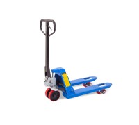 Тележка гидравлическая узковильная 2500 кг 800x450 мм полиуретановые колеса TOR RHP 1005893