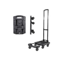 Тележка складная платформенная TOR PT-200 200 кг 320х480(600) мм колеса 65 мм х 6 шт 1050024