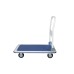 Тележка платформенная 300 кг TOR PH300 (880х600) со складной ручкой (резиновые колеса 125 мм) 130031