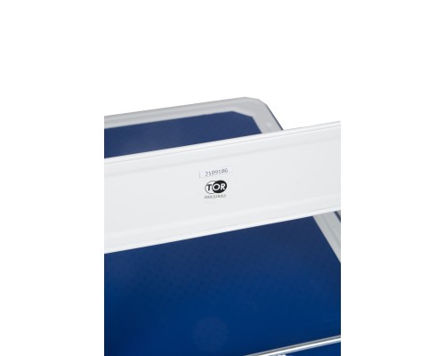 Тележка платформенная 300 кг TOR PH300 (880х600) со складной ручкой (резиновые колеса 125 мм) 130031