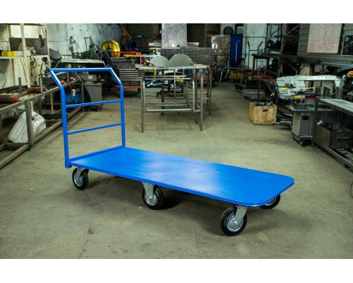 Тележка платформенная TOR ТП-5 (750х1800) г/п 555 кг (200 мм) 1012416